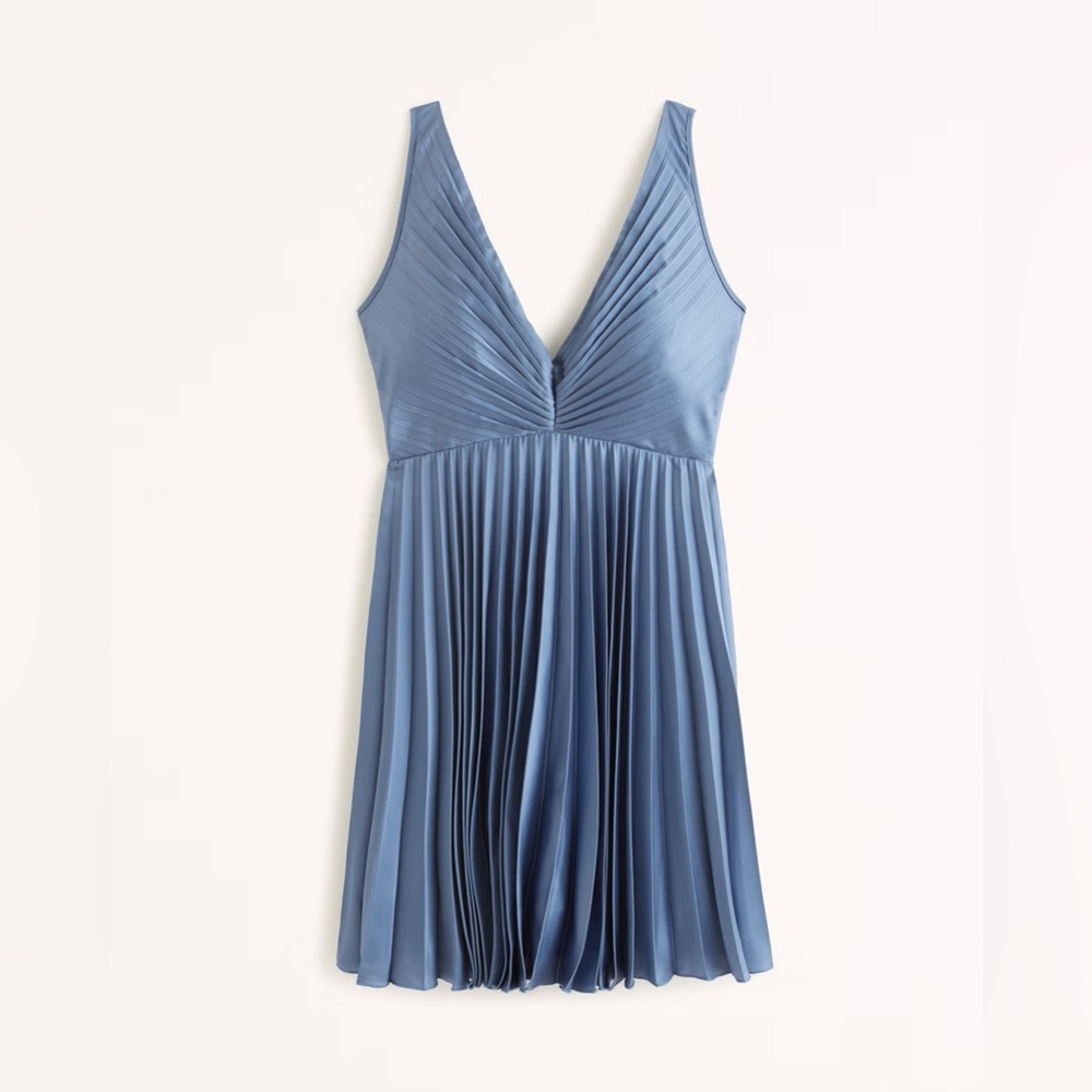 A&F Giselle Pleated Mini Dress - Picture 7 of 8